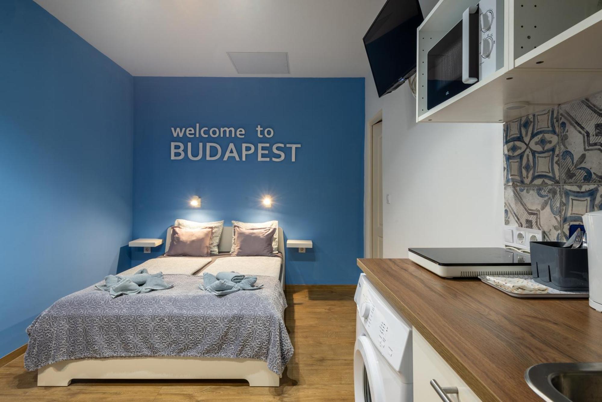 New York Palace Flats Budapest Bagian luar foto